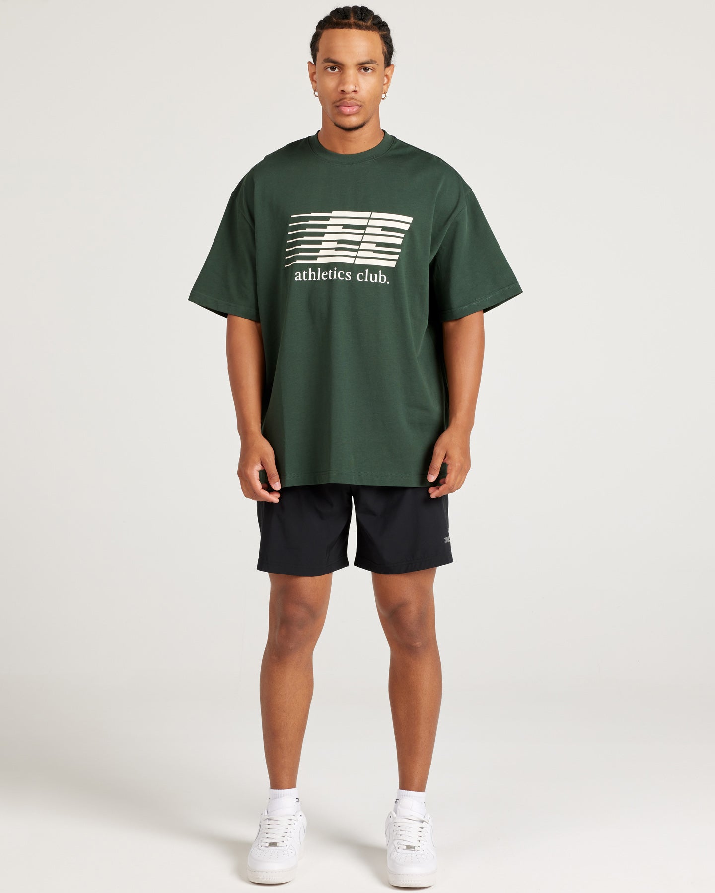Athletics Club Tee - Dark Green