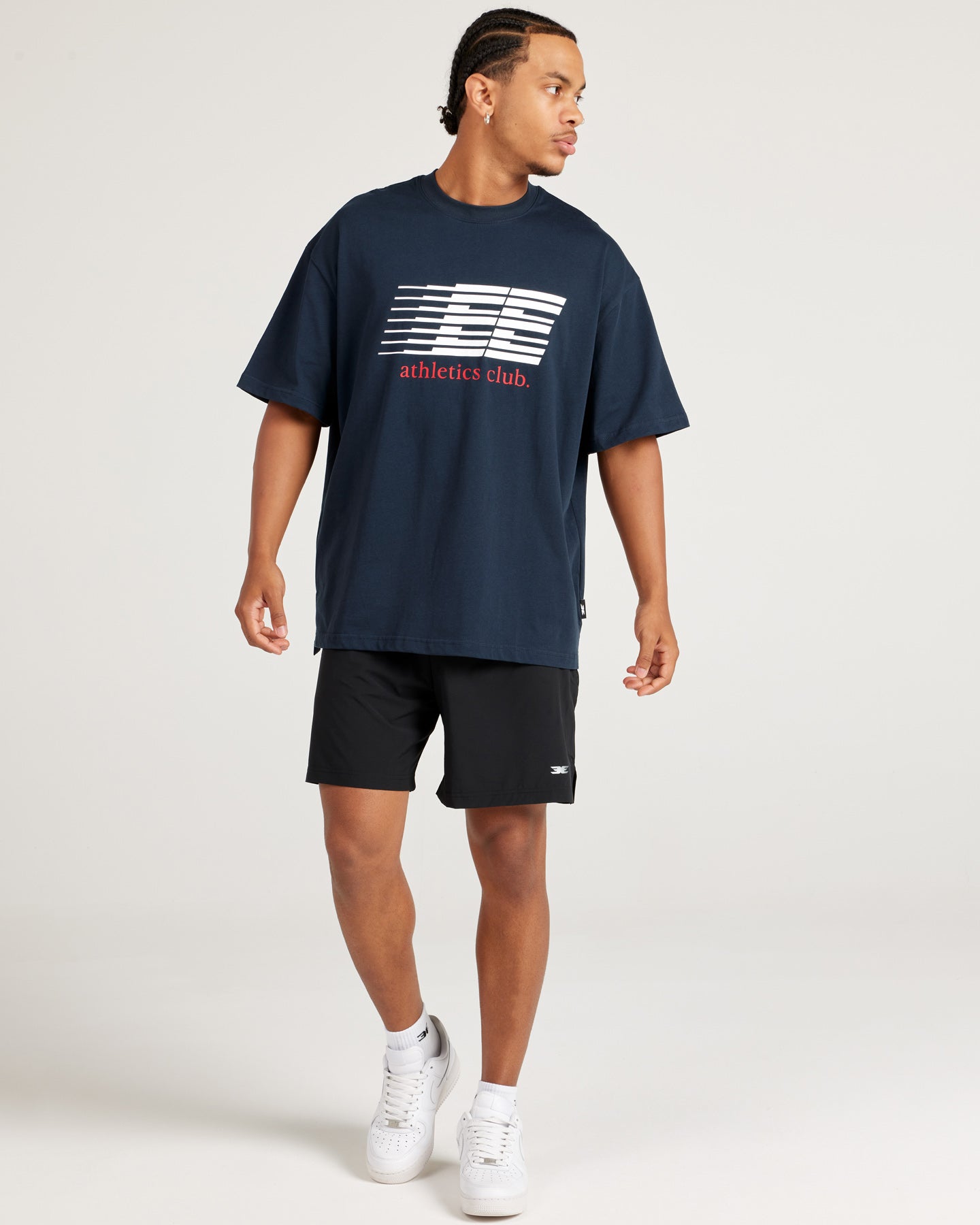 Athletics Club Tee - Navy