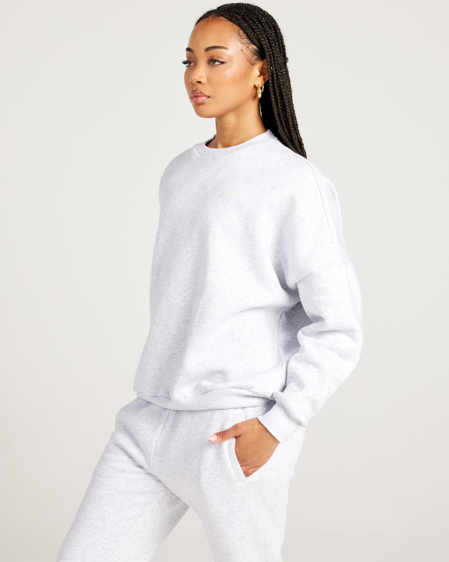 Omni Unisex Crewneck - Grey Marle/Grey Marle
