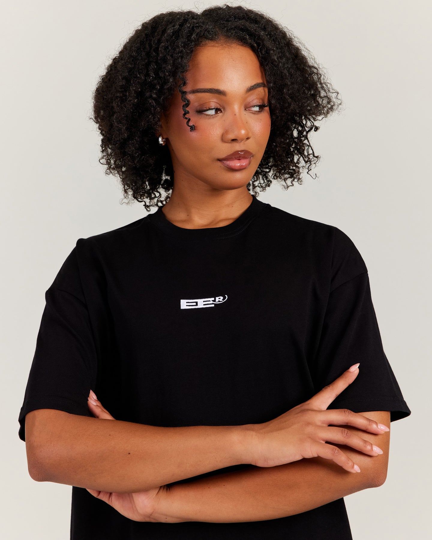 Arc Women's Oversize Tee - Black