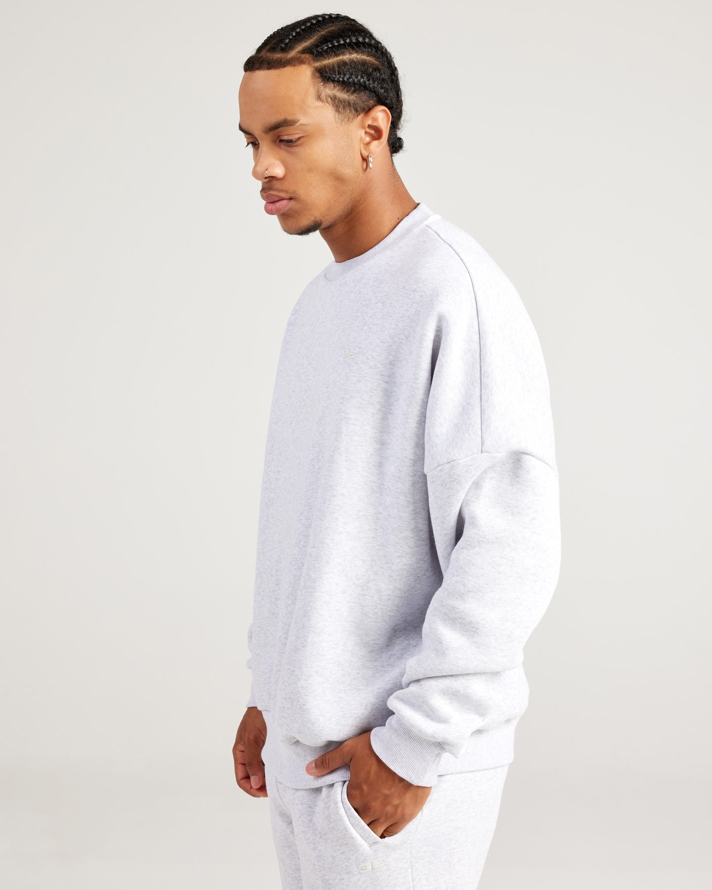 Omni Unisex Crewneck - Grey Marle/Grey Marle