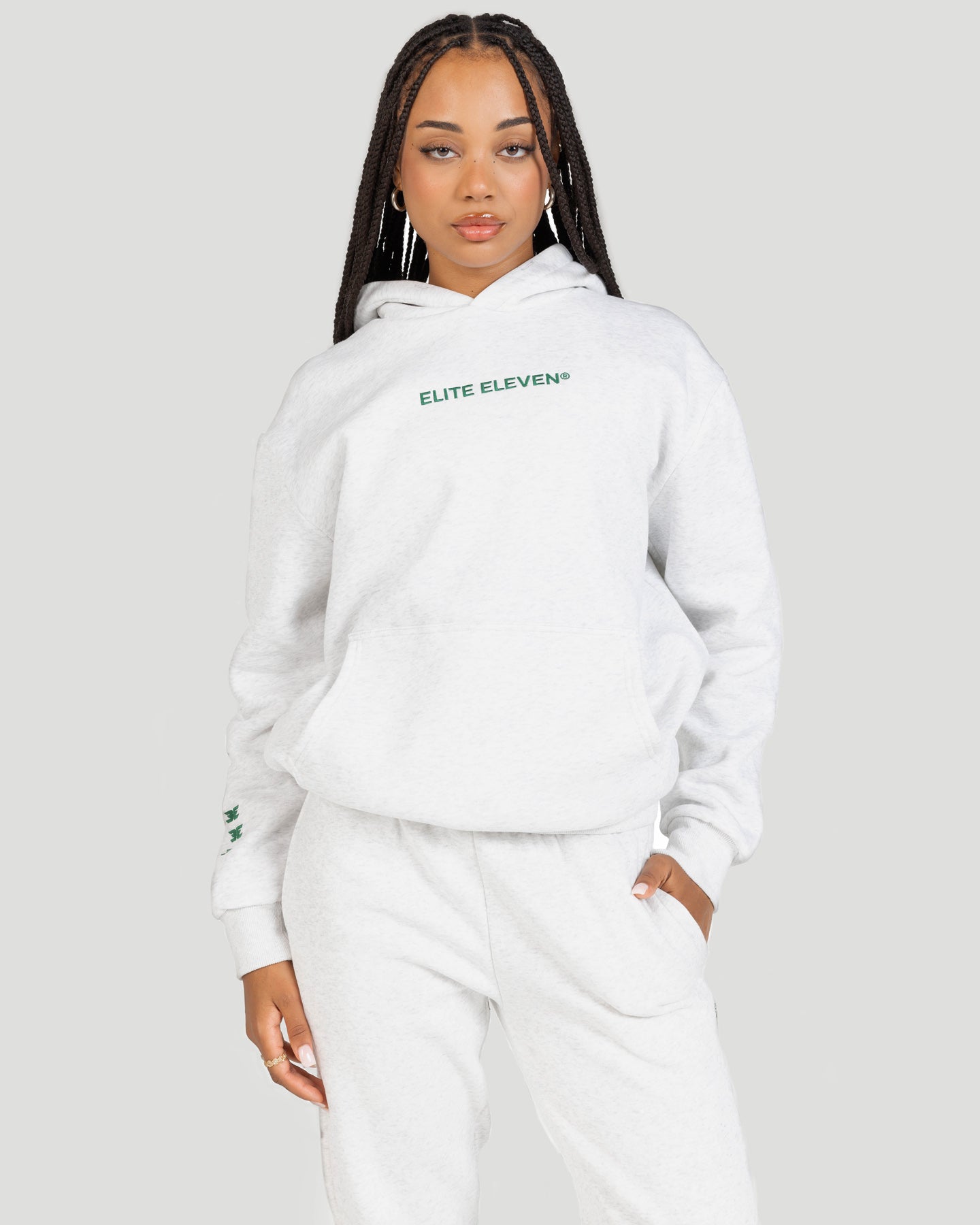 Registered Hoodie - Polar Grey