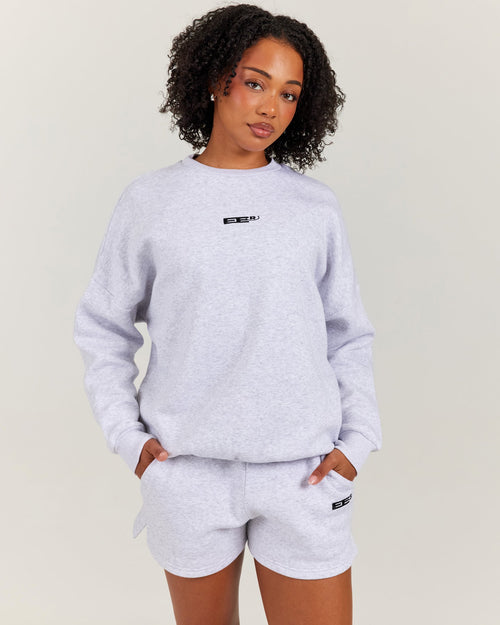 Arc Unisex Crewneck - Grey Marle