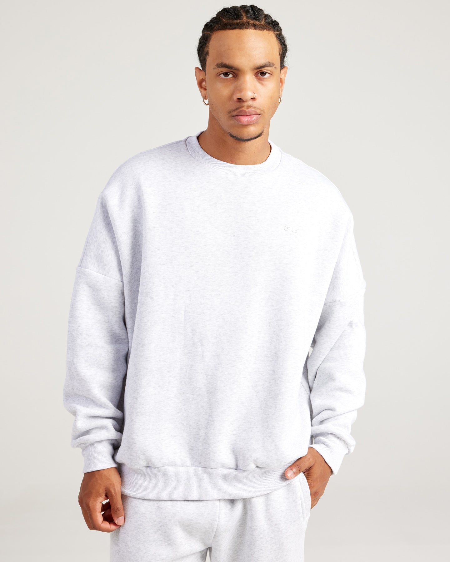 Omni Unisex Crewneck - Grey Marle/Grey Marle