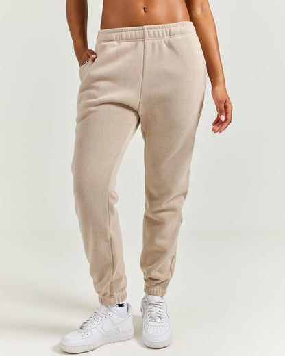 Heavy Weave Joggers - Taupe