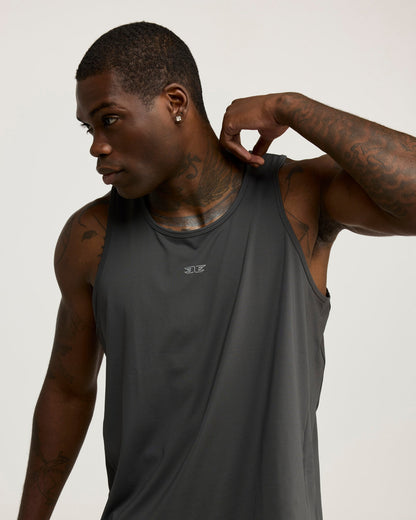 Men's ProSport Singlet - Charcoal