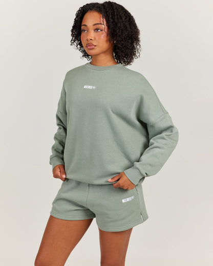 Arc Unisex Crewneck - Dusty Sage
