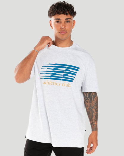 Athletics Club Tee - Polar Grey