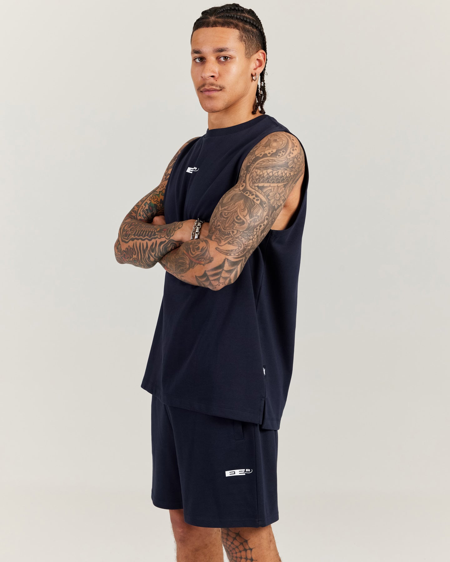 Arc Men's Tank - Navy