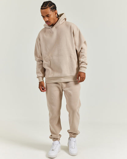 Heavy Weave Joggers - Taupe