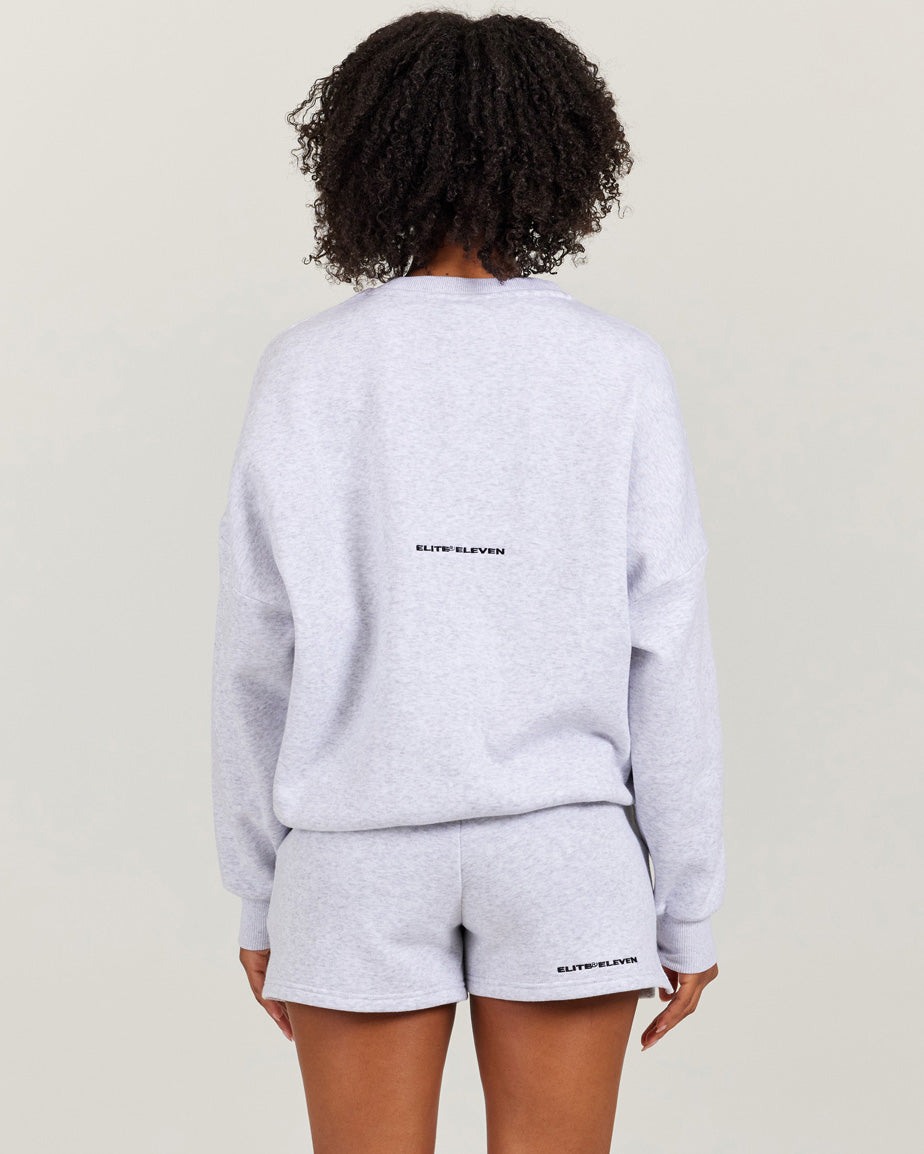 Arc Unisex Crewneck - Grey Marle