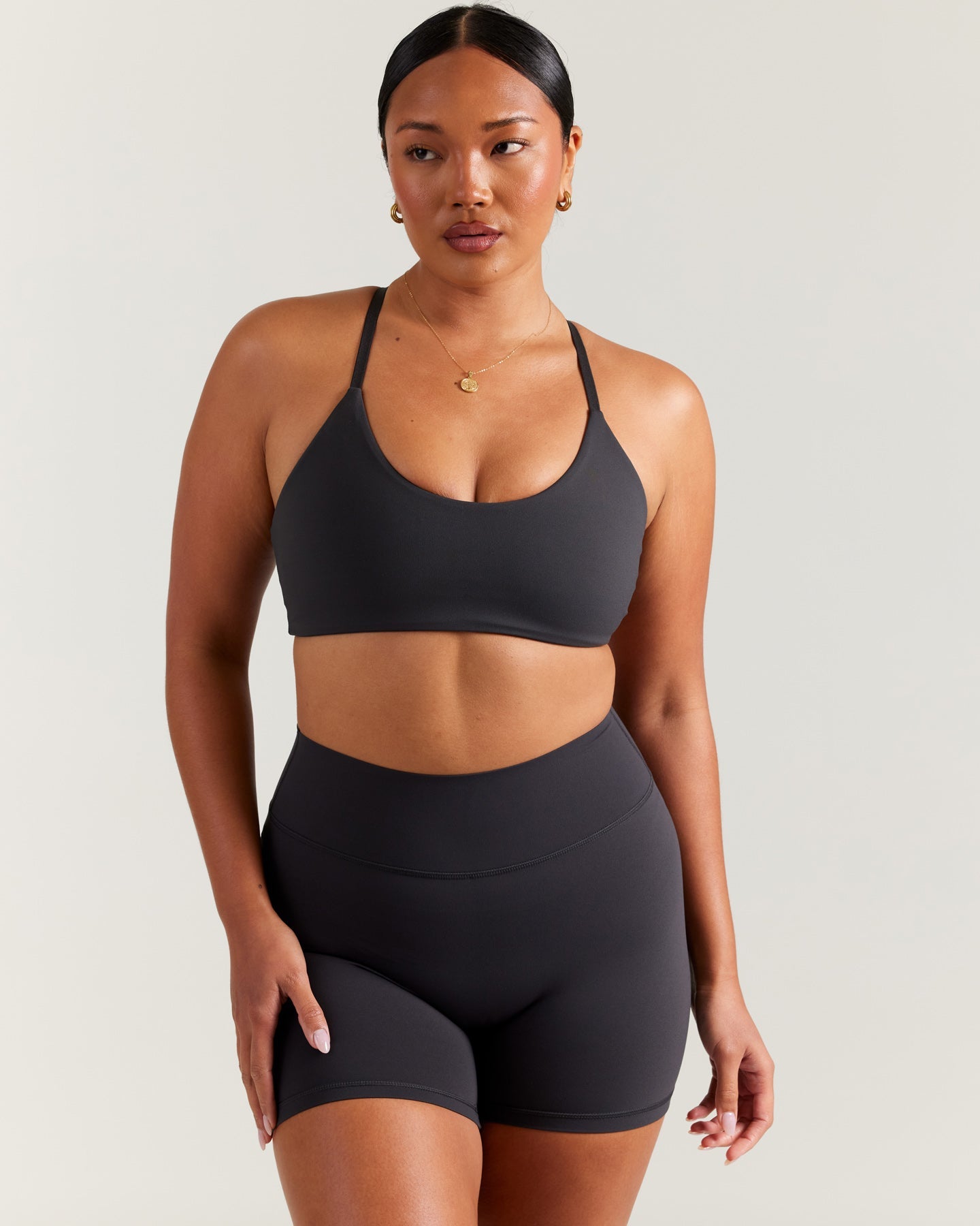 Airey Micro Bra - Charcoal