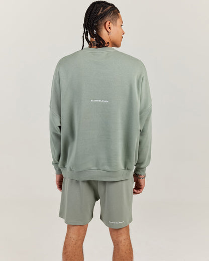 Arc Unisex Crewneck - Dusty Sage