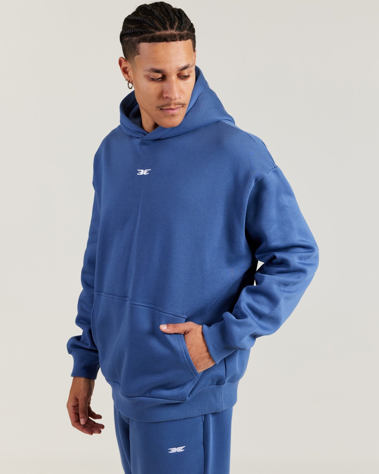 Classic Hoodie - Mid Blue