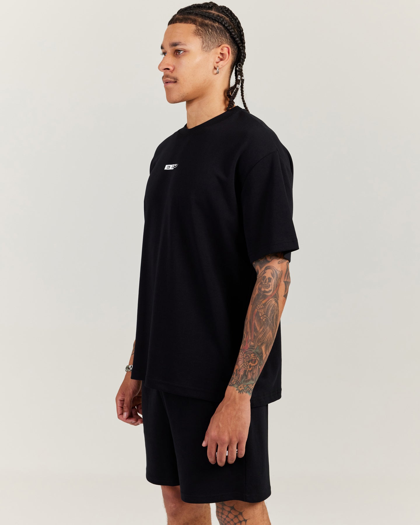 Arc Oversize Men's Tee - Black