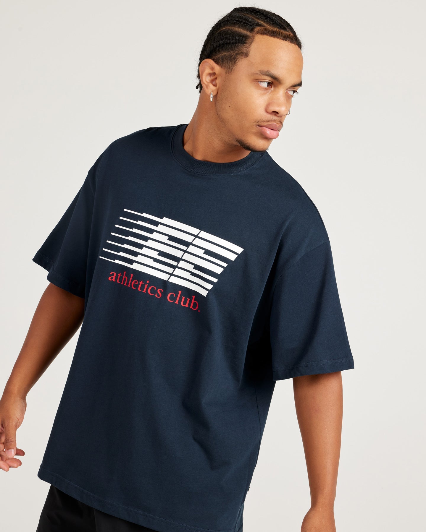 Athletics Club Tee - Navy