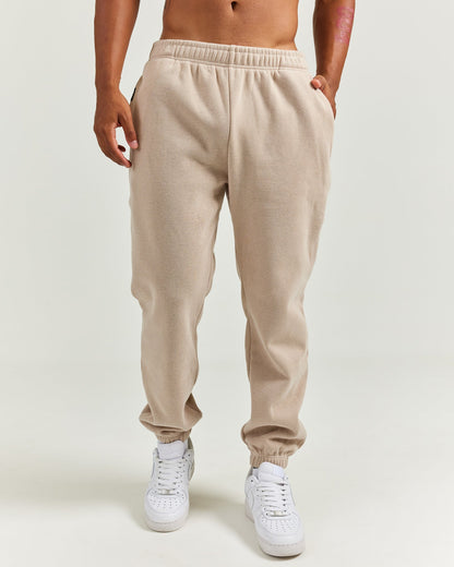 Heavy Weave Joggers - Taupe
