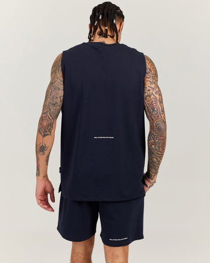 Arc Men's Tank - Navy